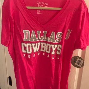 Pink Dallas Cowboys Shirt